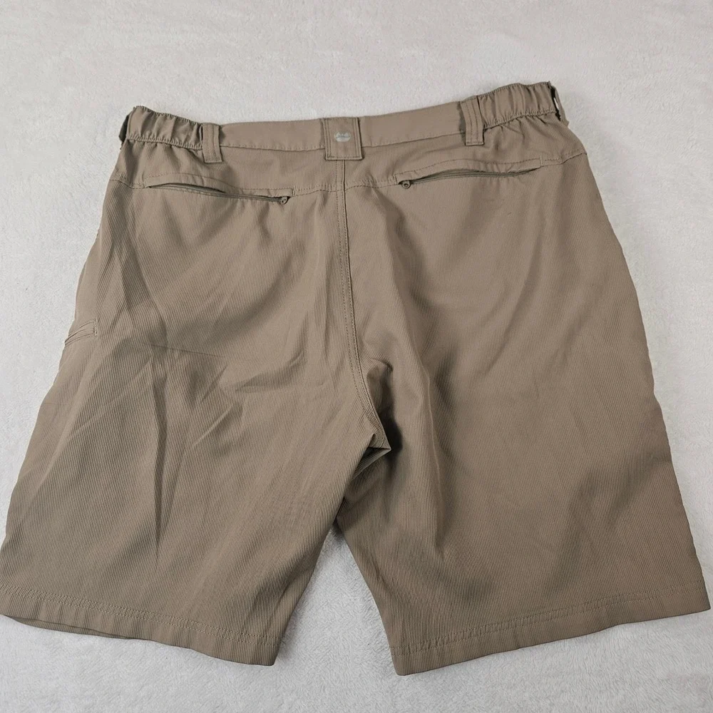 Wrangler ATG All Terrain Gear Mens Tan Khaki Performance Shorts Size 40 - Picture 7 of 9